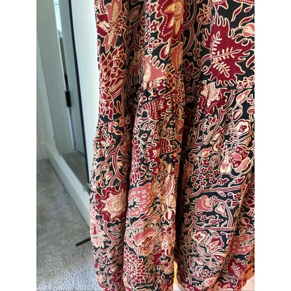 Anthropologie Love the Label Long Maxi Sam Jaipur Paisley, $275 Med E23 - Picture 8 of 10